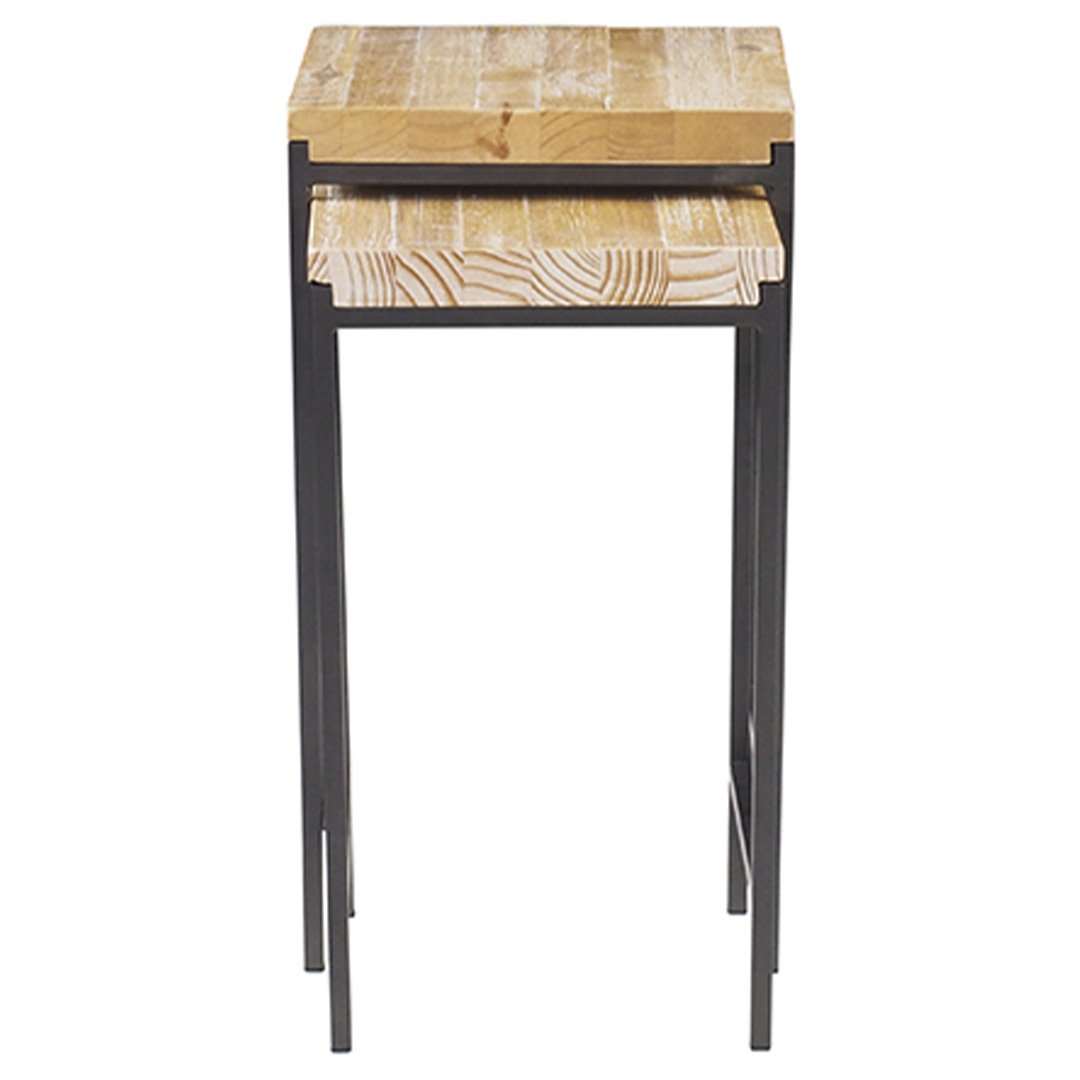 mesa ninho square driftwood grafite frontal