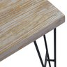 copia de mesa mercer quadrada driftwood grafite detalhe
