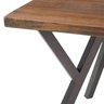 mesa twig rustic brown detalhe