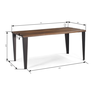 01 mesa de jantar de madeira macica live edge hall grafite driftwood
