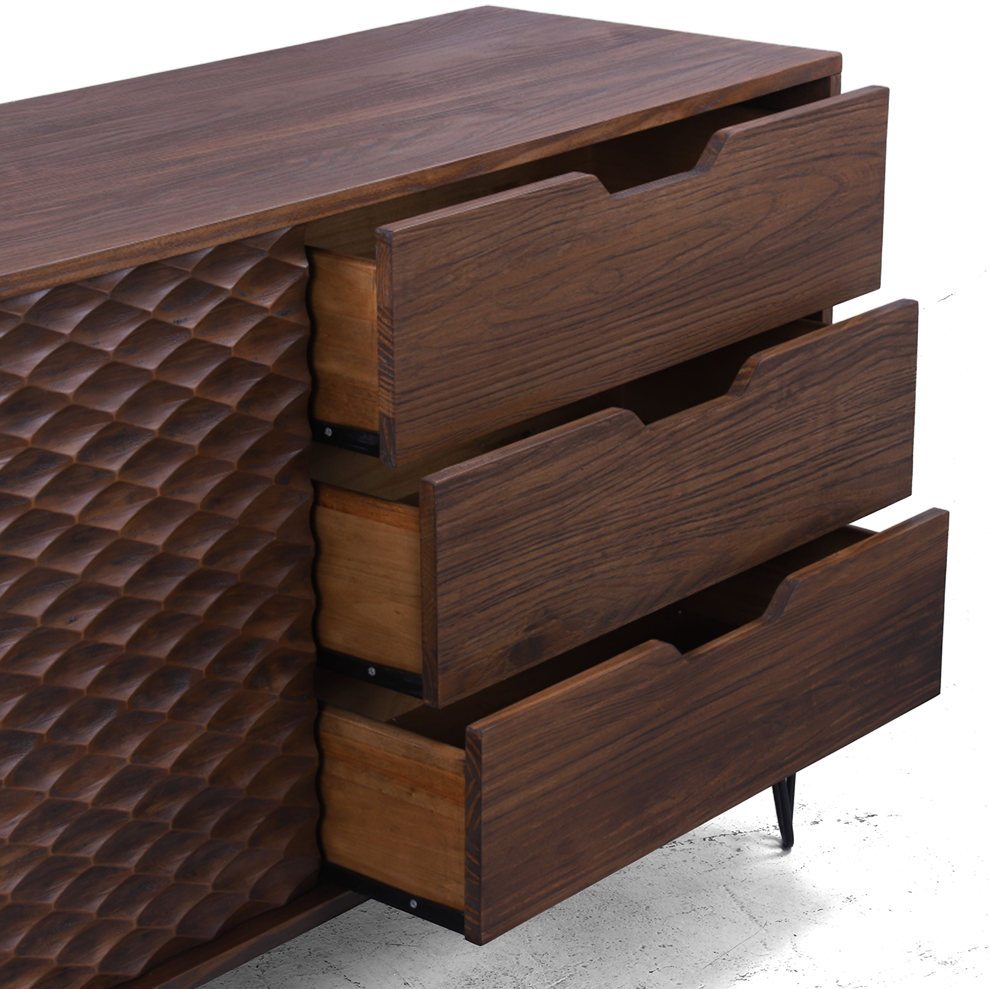 buffet de madeira macica marlin 5