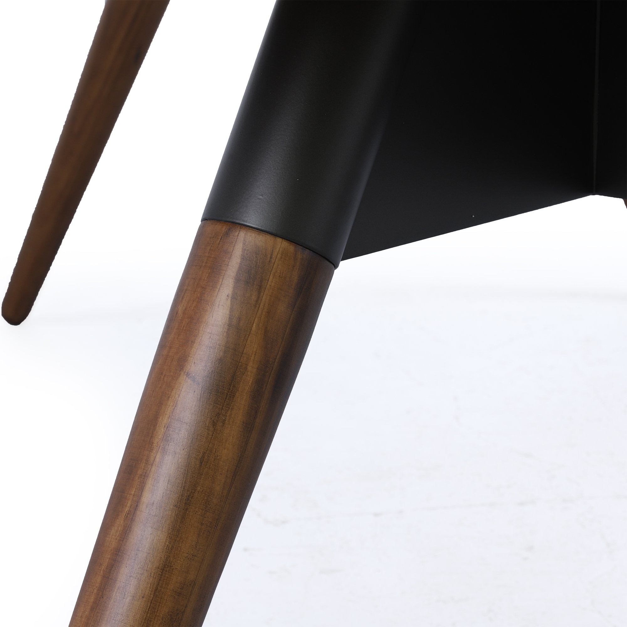 05 mesa de jantar de madeira macica ellipsis grafite drift ibr 75 altura x 190 largura x 120 profundidade