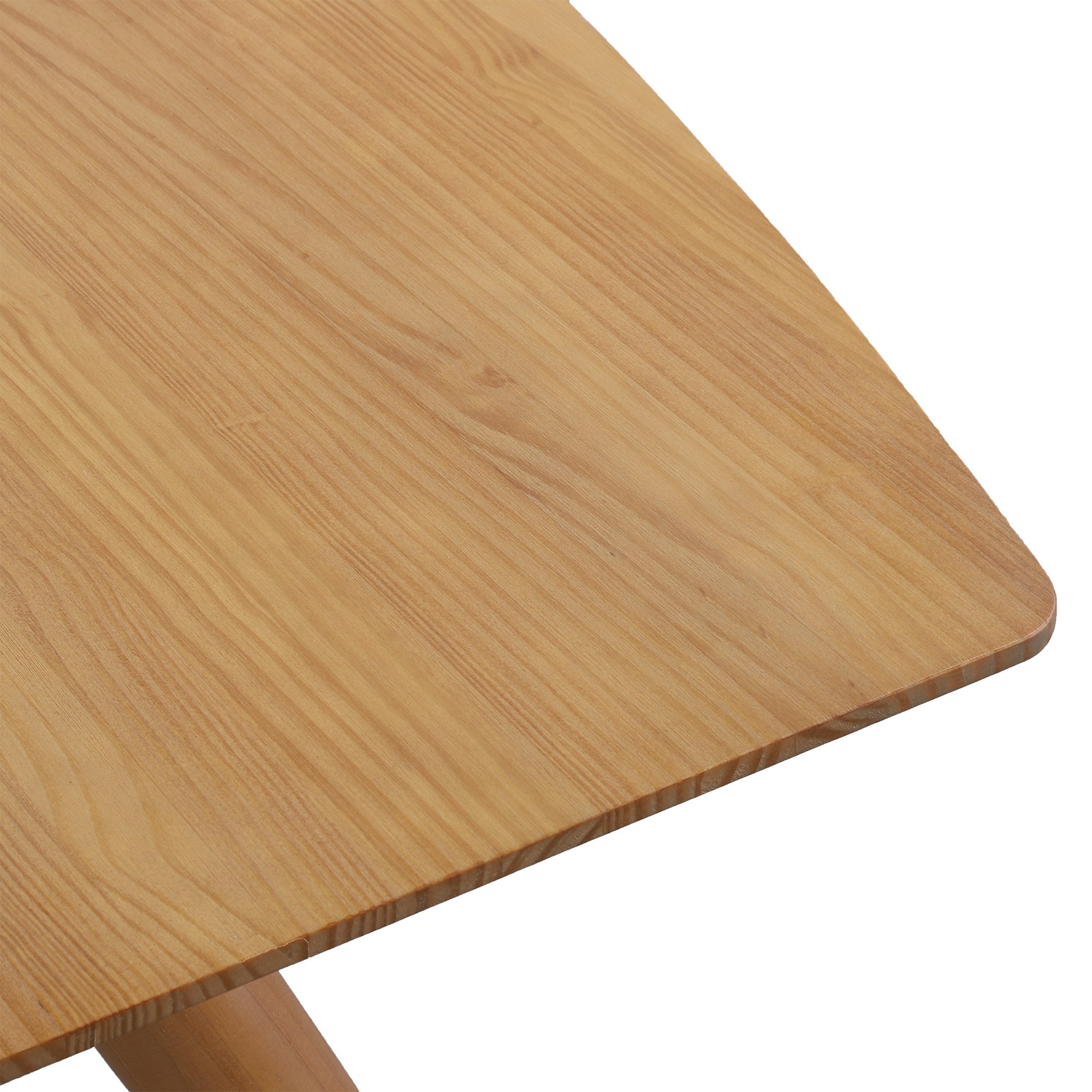 10 mesa de jantar de madeira macica ellipsis grafite drift ibr 75 altura x 190 largura x 120 profundidade