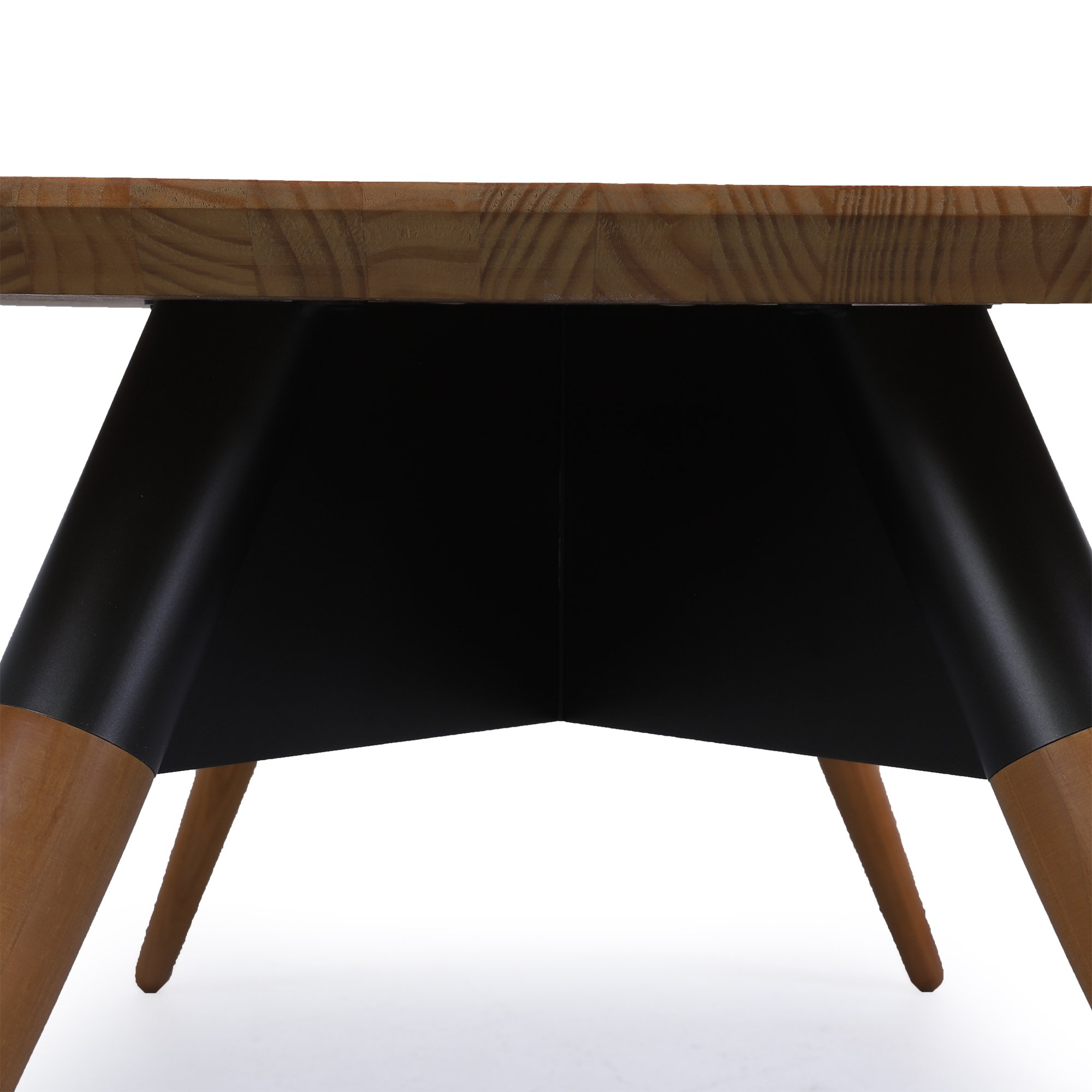 11 mesa de jantar de madeira macica ellipsis grafite drift ibr 75 altura x 190 largura x 120 profundidade