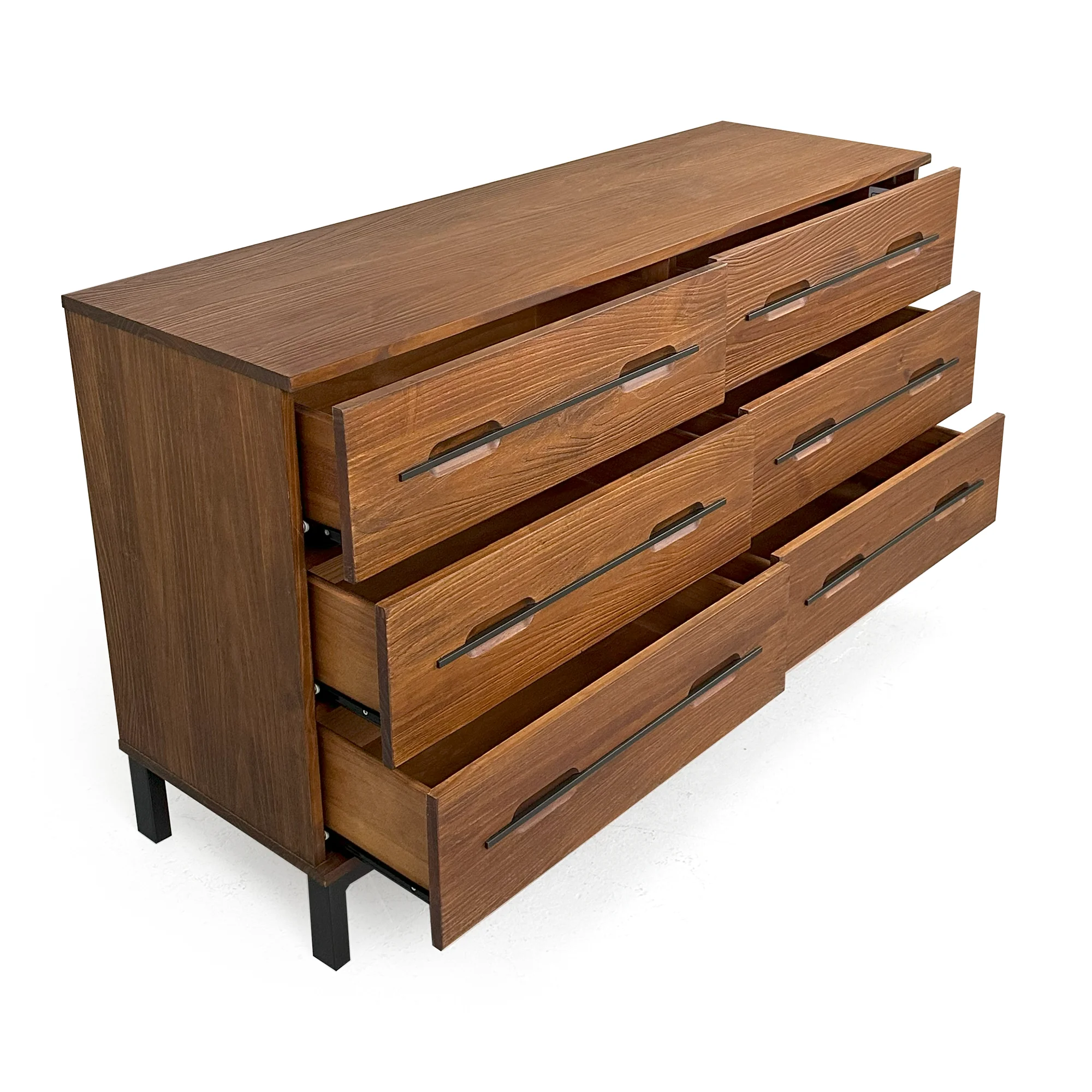 03 comoda de madeira macica carbon