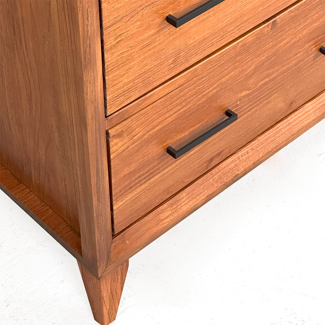 10 comoda de madeira macica logan