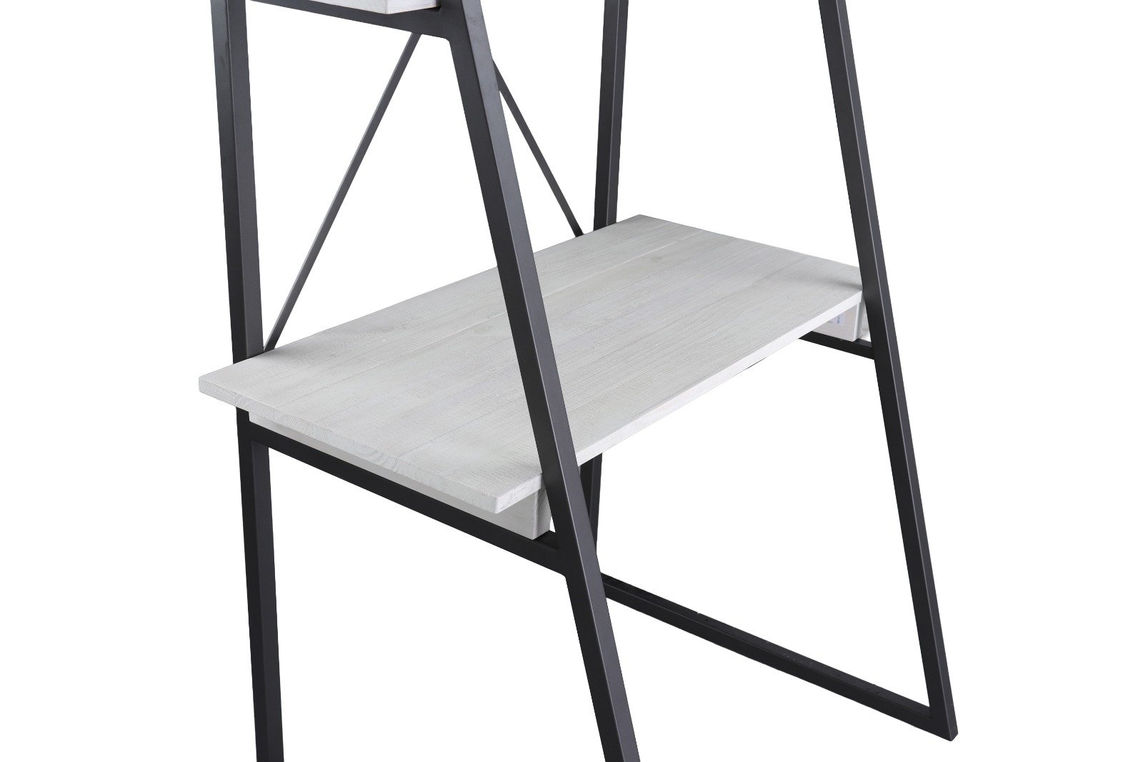 05 escrivaninha com estante madeira macica pandora ibr walnut grafite 185 altura x 100 largura x 78 profundidade