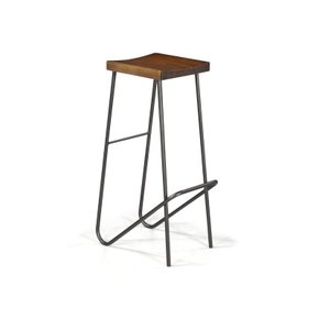 01 banqueta stool castanho 77 altura x 48 largura x 35 profundidade