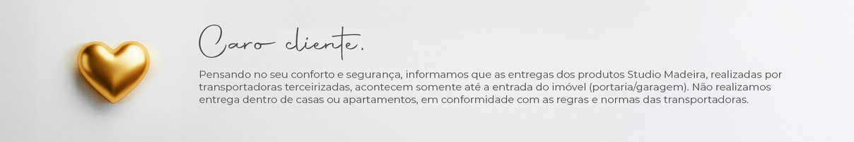 Aviso de entregas - Studio Madeira