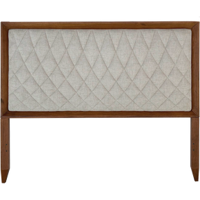 01 cabeceira de casal em madeira macica estofada ligna