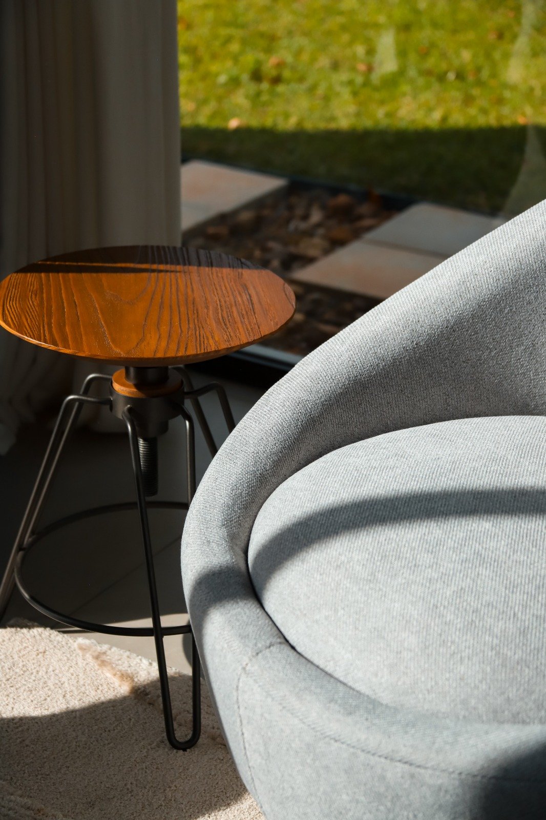 Detalhe da poltrona Bristol