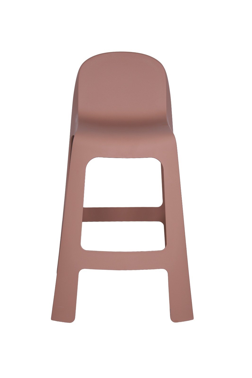 Banqueta Alta Malibu na cor Mocha Brown