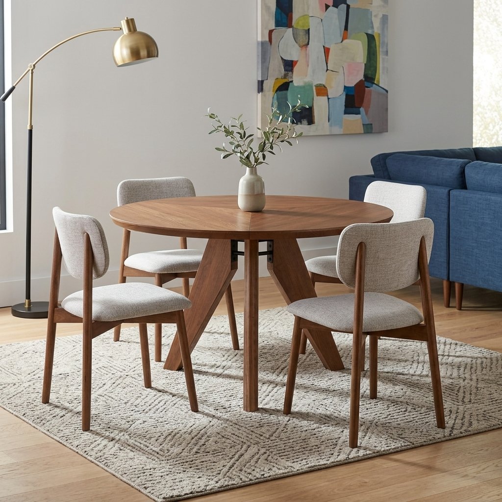 Mesa Harmos em composição com cadeira